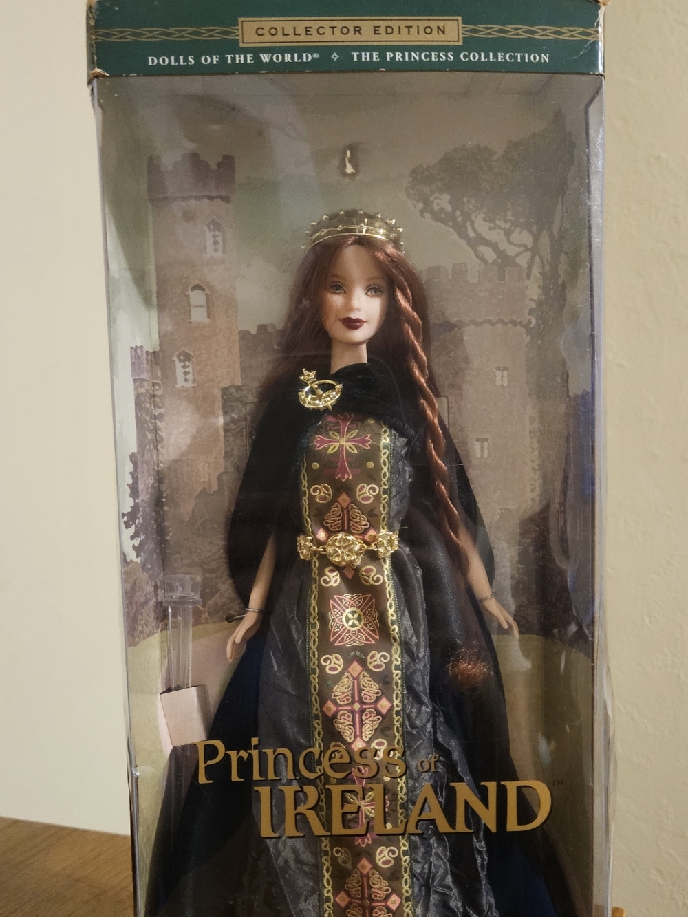 Mattel Collectibles Box with Green Backing